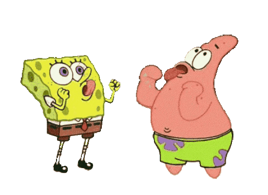 Patrick and SpongeBob