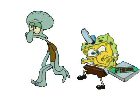 Patrick and SpongeBob